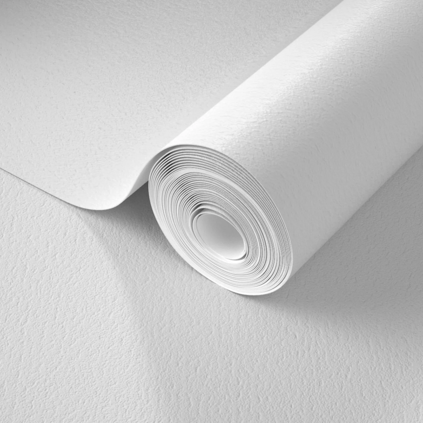 Unprinted roll of Non-Pasted wallpaper