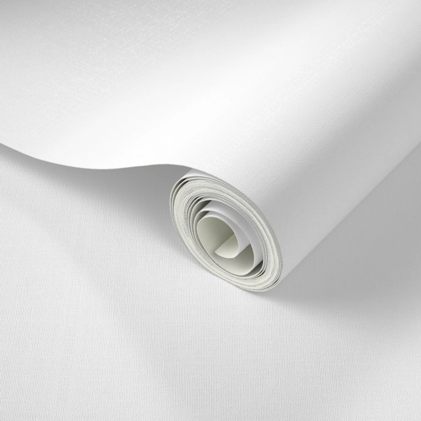 Roll of unprinted peel and stick wallpaper