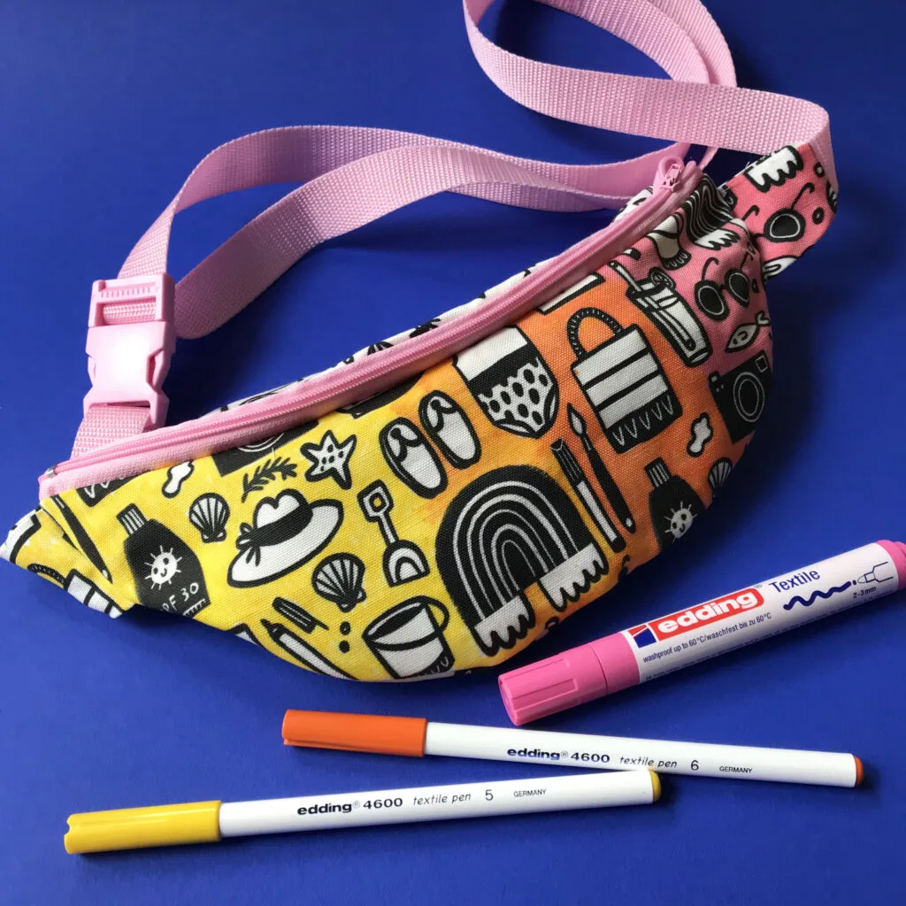 Colorful fanny pack | Spoonflower Blog